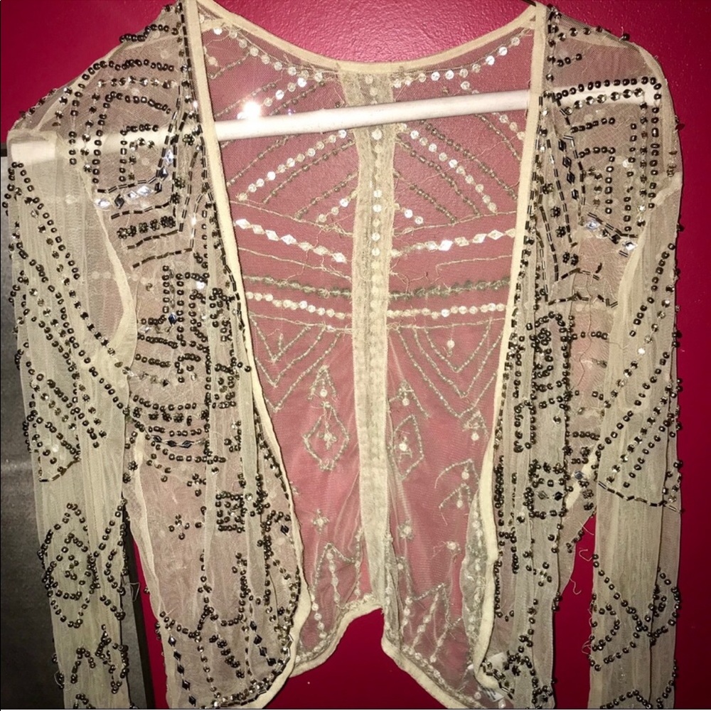 📿Beaded Sequin cardigan📿🏺